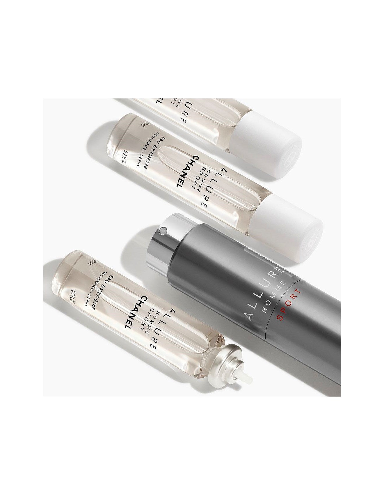 ALLURE HOMME SPORT EAU EXTRÊME Twist and Spray Refillable Bottle - Eau de Parfum 3X20ml