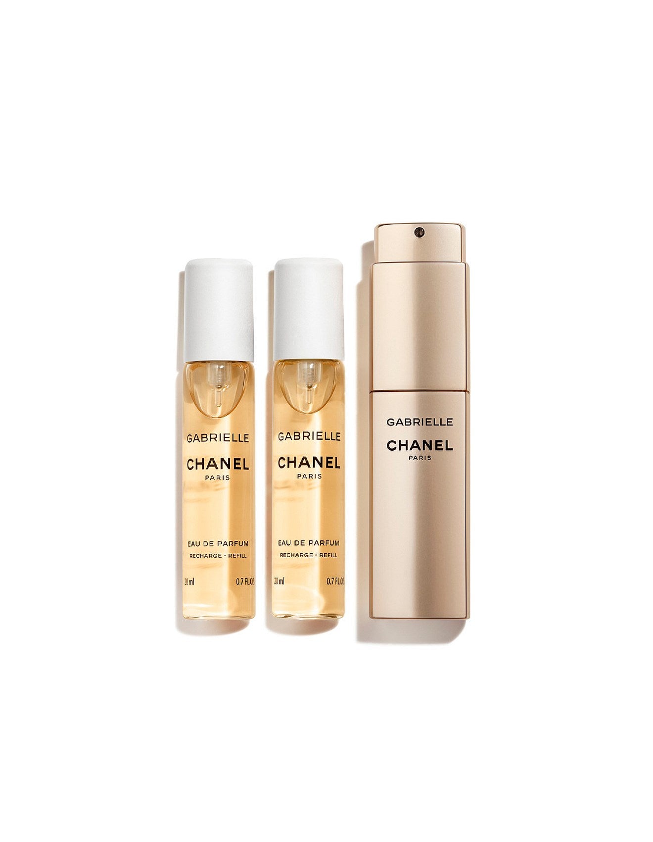 GABRIELLE CHANEL Twist and Spray Refillable Bottle - Eau de Parfum 3X20ml
