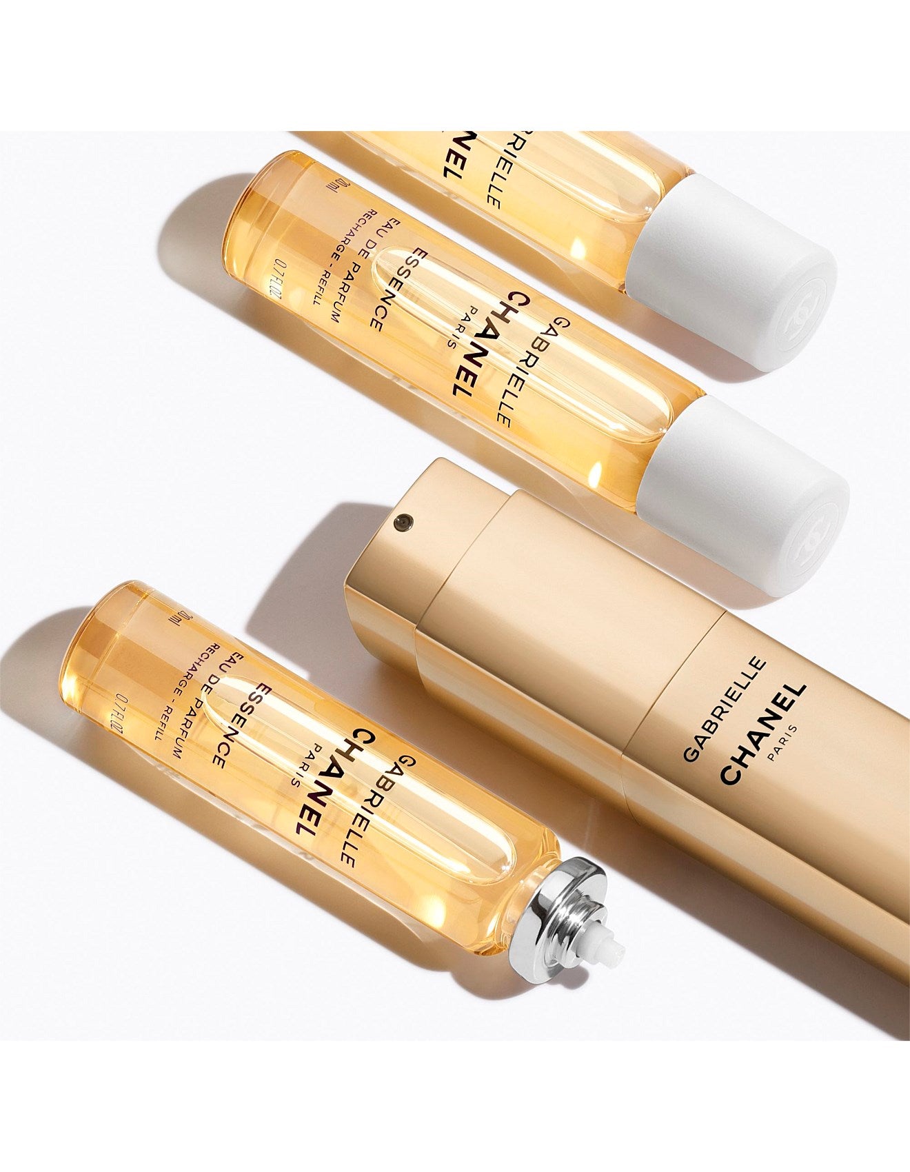 GABRIELLE CHANEL Twist and Spray Refillable Bottle - Essence Eau de Parfum 3x20ml