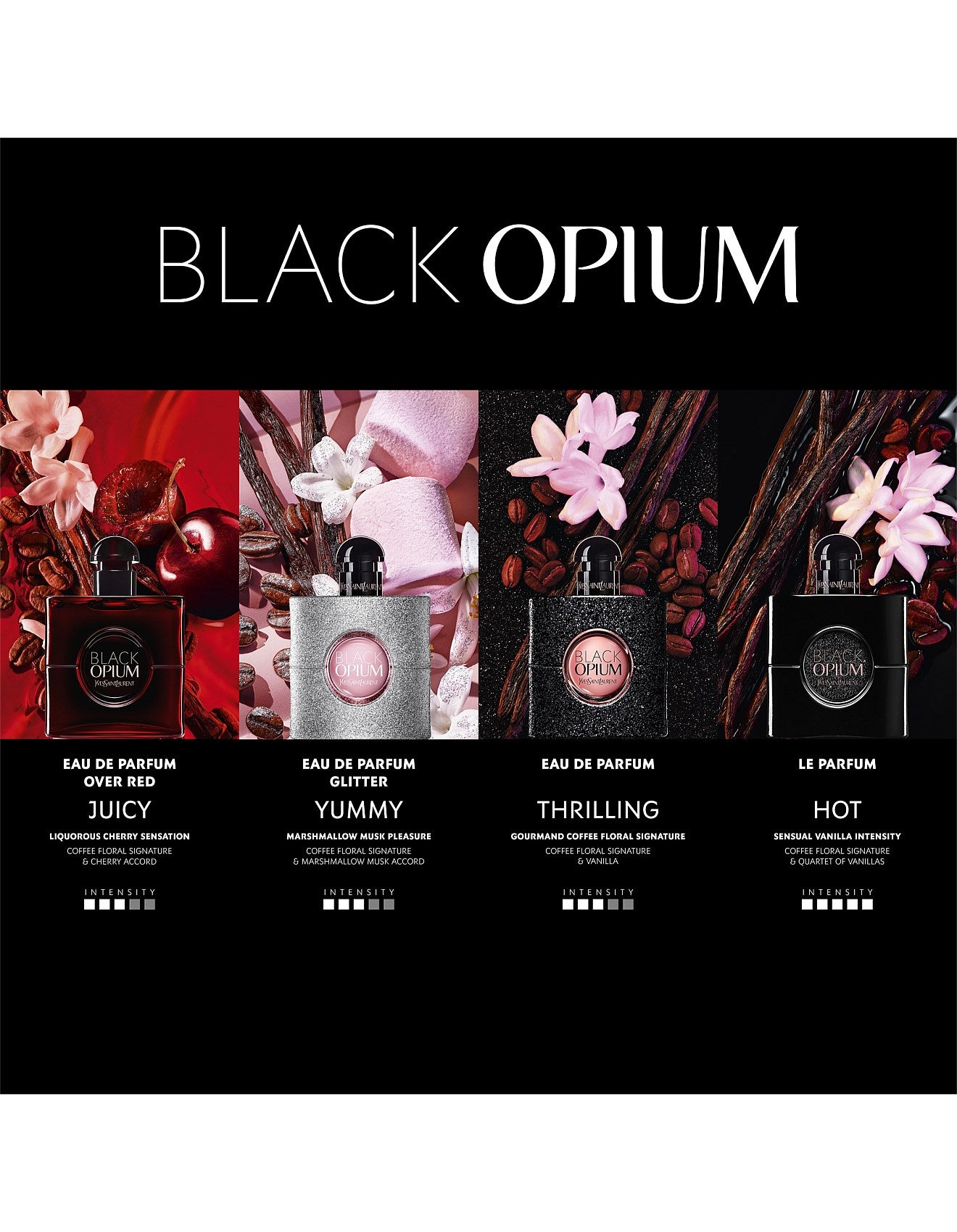 YSL BLACK OPIUM GLITTER 30ML
