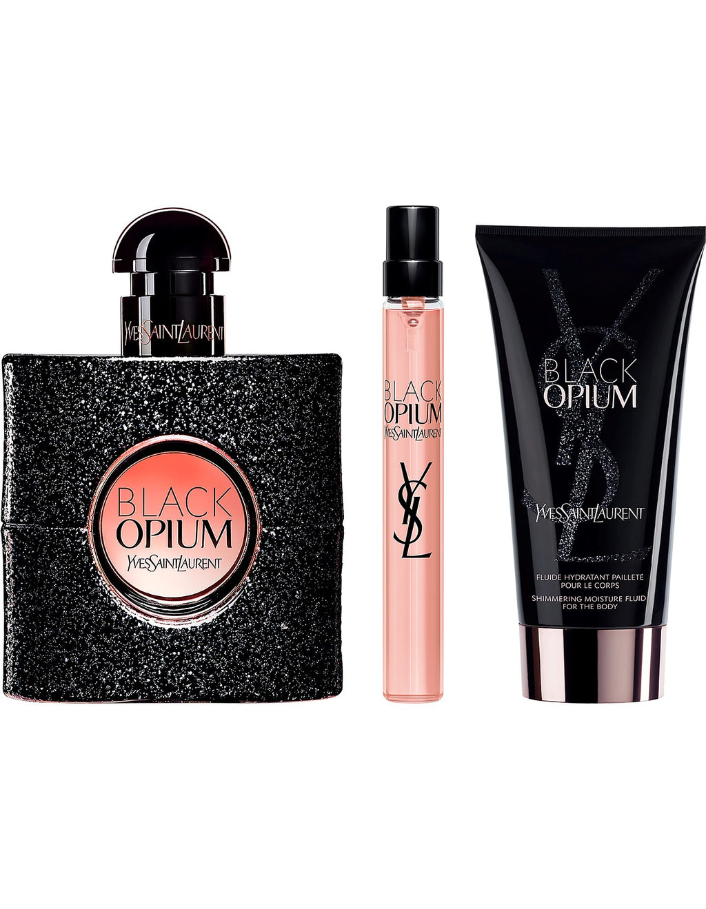 X25 YSL BLACK OPIUM EDP 50ML SET (10ML & BODY LOTION 50ML)